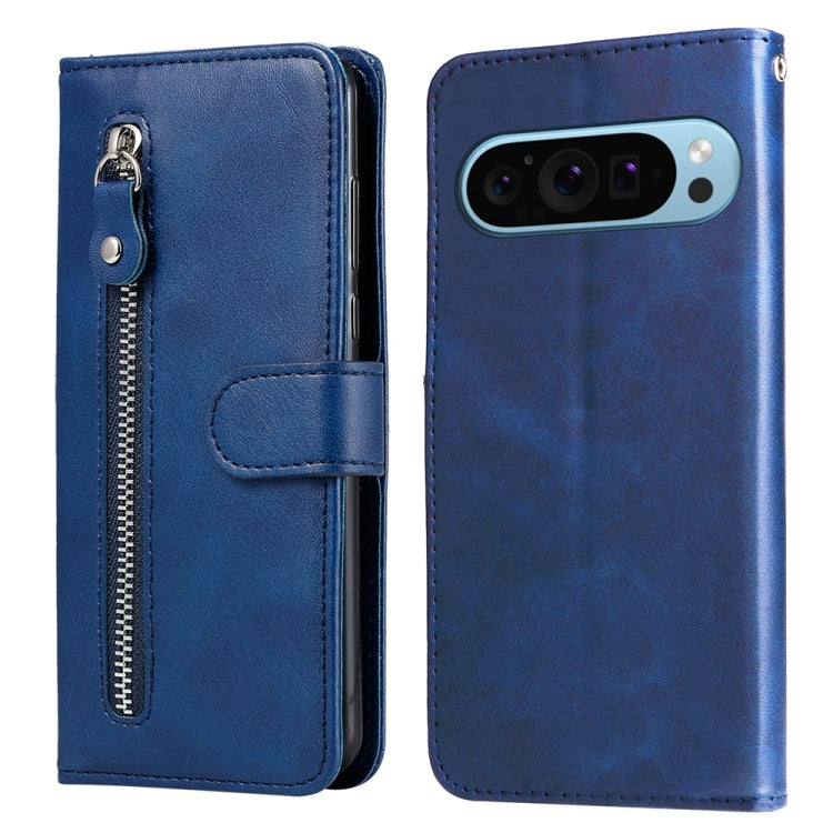 Custodia per telefono in pelle con cerniera in vitello alla moda, For Google Pixel 9 Pro, For Google Pixel 9, For Google Pixel 8a, For Google Pixel 8 Pro