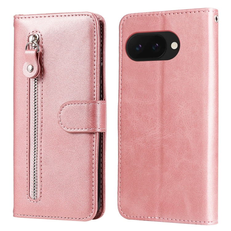 Custodia per telefono in pelle con cerniera in vitello alla moda, For Google Pixel 11 Pro XL, For Google Pixel 11 / Pixel 11 Pro, For Google Pixel 10a, For Google Pixel 9a