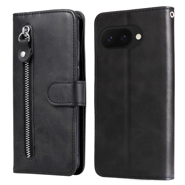 Custodia per telefono in pelle con cerniera in vitello alla moda, For Google Pixel 11 Pro XL, For Google Pixel 11 / Pixel 11 Pro, For Google Pixel 10a, For Google Pixel 9a