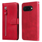 Custodia per telefono in pelle con cerniera in vitello alla moda, For Google Pixel 11 Pro XL, For Google Pixel 11 / Pixel 11 Pro, For Google Pixel 10a, For Google Pixel 9a