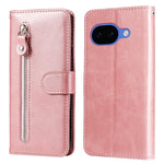 Custodia per telefono in pelle con cerniera in vitello alla moda, For Google Pixel 11 Pro XL, For Google Pixel 11 / Pixel 11 Pro, For Google Pixel 10a, For Google Pixel 9a