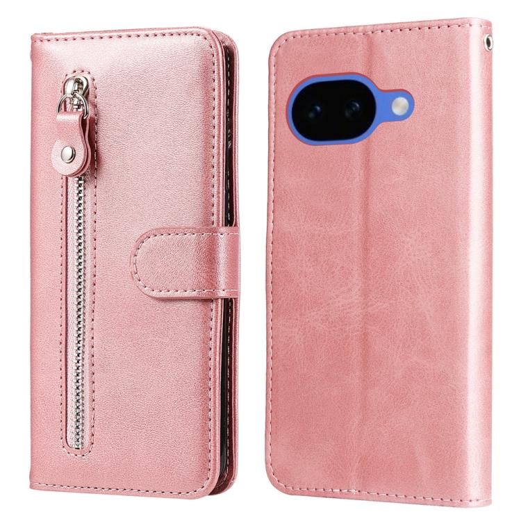 Custodia per telefono in pelle con cerniera in vitello alla moda, For Google Pixel 11 Pro XL, For Google Pixel 11 / Pixel 11 Pro, For Google Pixel 10a, For Google Pixel 9a
