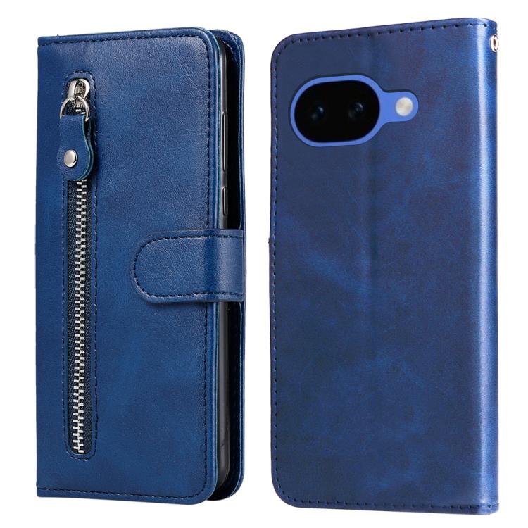Custodia per telefono in pelle con cerniera in vitello alla moda, For Google Pixel 11 Pro XL, For Google Pixel 11 / Pixel 11 Pro, For Google Pixel 10a, For Google Pixel 9a