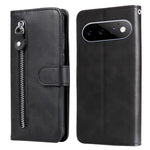 Custodia per telefono in pelle con cerniera in vitello alla moda, For Google Pixel 11 Pro XL, For Google Pixel 11 / Pixel 11 Pro, For Google Pixel 10a, For Google Pixel 9a