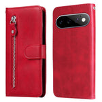 Custodia per telefono in pelle con cerniera in vitello alla moda, For Google Pixel 11 Pro XL, For Google Pixel 11 / Pixel 11 Pro, For Google Pixel 10a, For Google Pixel 9a