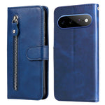 Custodia per telefono in pelle con cerniera in vitello alla moda, For Google Pixel 11 Pro XL, For Google Pixel 11 / Pixel 11 Pro, For Google Pixel 10a, For Google Pixel 9a