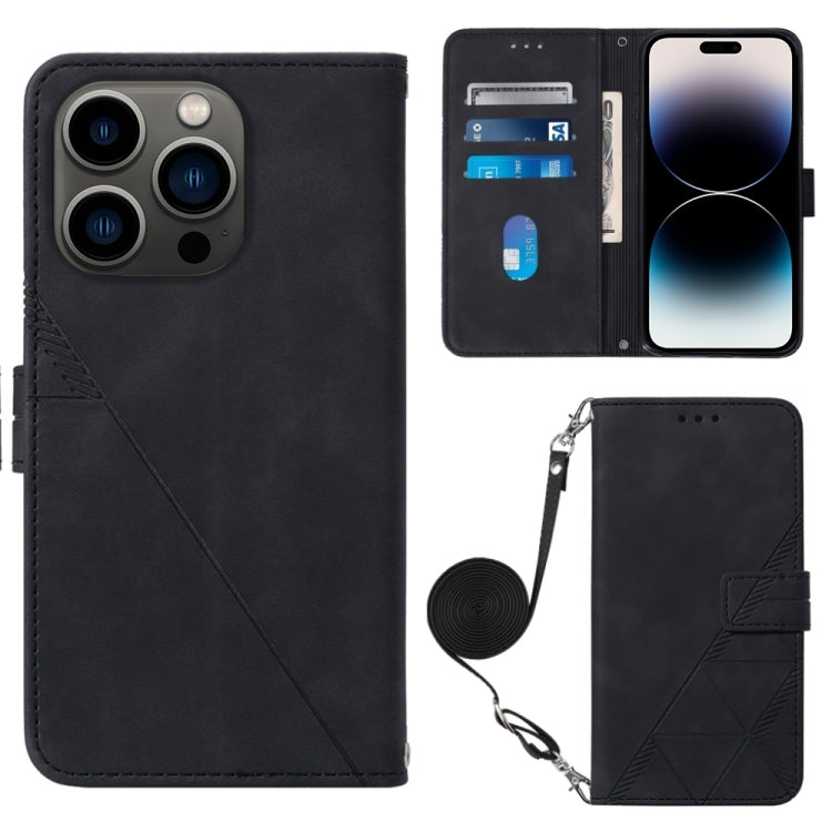Custodia portafoglio in pelle con flip per iPhone 15 Pro Max