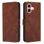 Custodia portafoglio in pelle con flip per iPhone 15 Pro Max