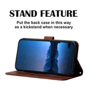 Custodia per cellulare in pelle con flip in rilievo 3D a tracolla, For iPhone 16, For iPhone 15 Pro Max, For iPhone 15 Pro, For iPhone 15 Plus