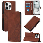 Custodia portafoglio in pelle con flip per iPhone Air