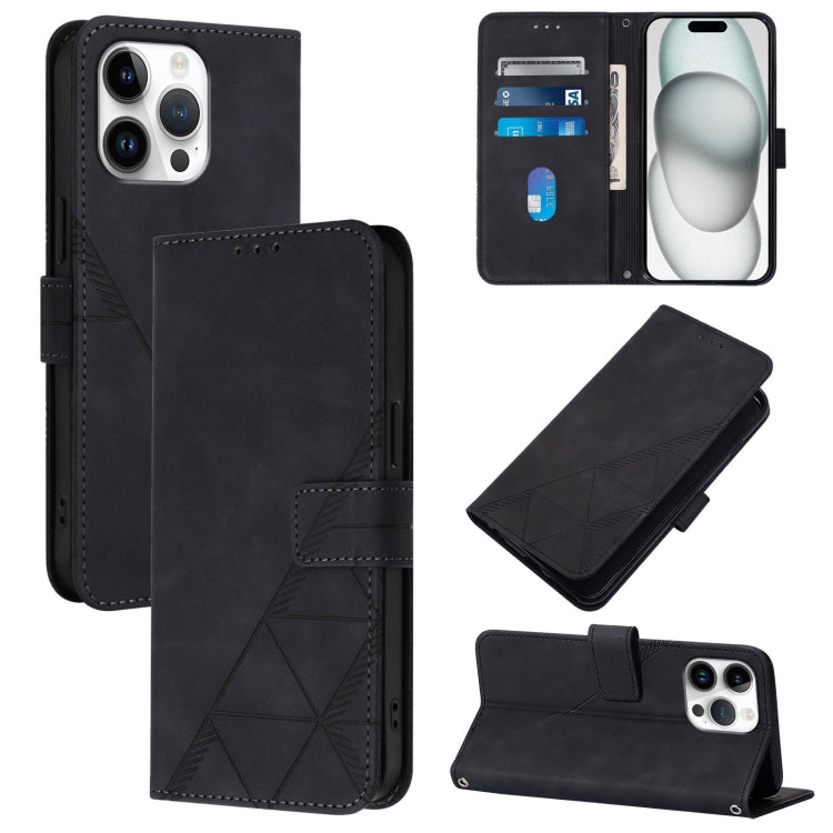 Custodia portafoglio in pelle con flip per iPhone Air