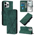 Custodia portafoglio in pelle con flip per iPhone Air