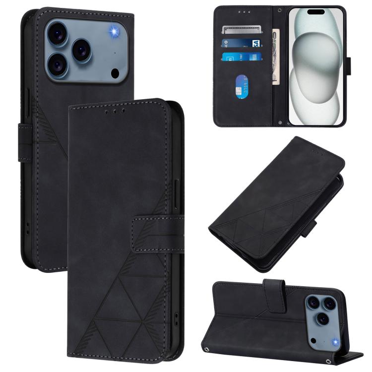Custodia in pelle con tracolla per iPhone 16