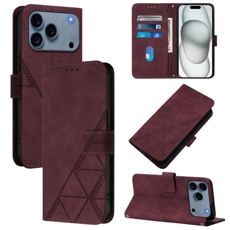 Custodia in pelle con tracolla per iPhone 16