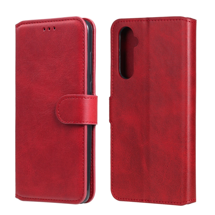 Custodia portafoglio in pelle PU e TPU per Realme 6