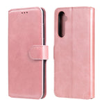 Custodia portafoglio in pelle PU e TPU per Realme 6