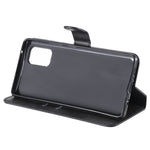 Custodia portafoglio in pelle PU e TPU per smartphone compatibili