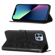 Custodia in pelle per iPod Touch con farfalla