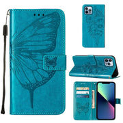 Custodia in pelle per iPod Touch con farfalla
