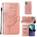 Custodia in pelle per iPod Touch con farfalla