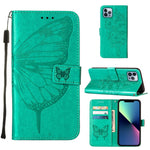 Custodia in pelle per iPod Touch con farfalla