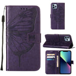 Custodia in pelle per iPod Touch con farfalla