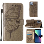 Custodia in pelle per iPod Touch con farfalla