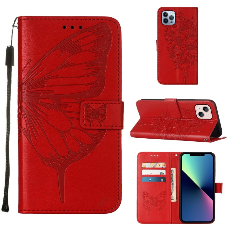 Custodia in pelle per iPod Touch con farfalla