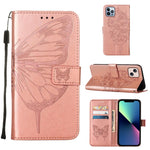 Custodia in pelle per iPod Touch con farfalla