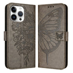 Custodia portafoglio in pelle per iPhone 16 e 15 Pro Max