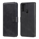 Custodia portafoglio in pelle PU e TPU per smartphone compatibili