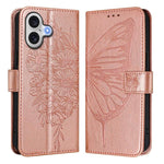 Custodia portafoglio in pelle per iPhone 16 e 15 Pro Max