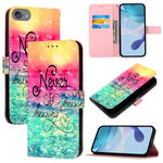 Custodia portafoglio in pelle per iPhone 15 con supporto orizzont