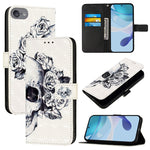 Custodia portafoglio in pelle per iPhone 15 con supporto orizzont
