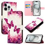 Custodia in pelle per iPhone 16 Plus e 15 Pro Max