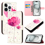 Custodia in pelle per iPhone 15 Pro e 15 Plus