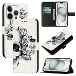 Custodia in pelle per iPhone 15 Pro e 15 Plus