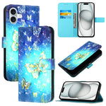 Custodia in pelle per iPhone 15 Pro e 15 Plus