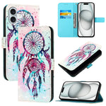 Custodia in pelle per iPhone 15 Pro e 15 Plus