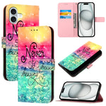 Custodia in pelle per iPhone 15 Pro e 15 Plus