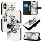 Custodia in pelle per iPhone 15 Pro e 15 Plus