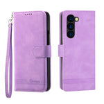Custodia portafoglio in pelle PU per Samsung Galaxy Z Flip6