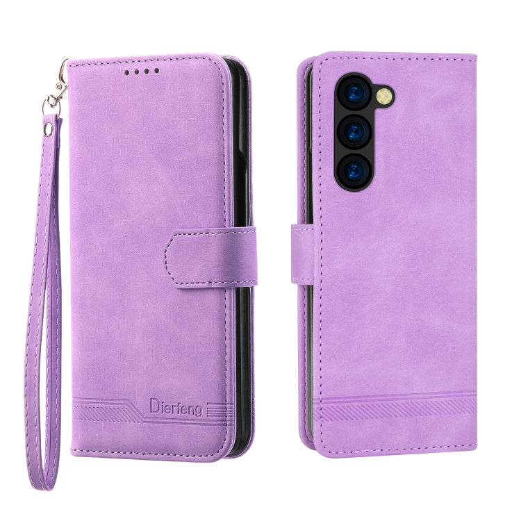 Custodia portafoglio in pelle PU per Samsung Galaxy Z Flip6