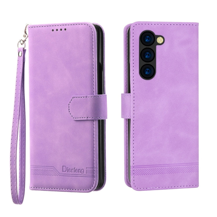Custodia portafoglio in pelle PU per Samsung Galaxy Z Flip6