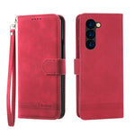 Custodia portafoglio in pelle PU per Samsung Galaxy Z Flip6