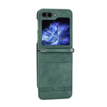 Custodia portafoglio in pelle PU per Samsung Galaxy Z Flip6