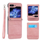 Custodia portafoglio in pelle PU per Samsung Galaxy Z Flip6