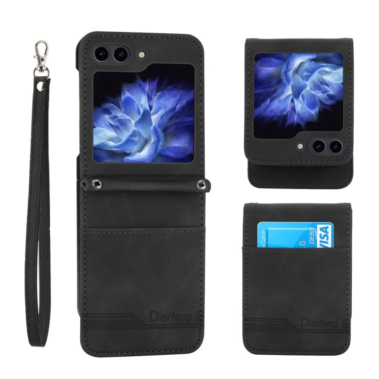 Custodia portafoglio in pelle PU per Samsung Galaxy Z Flip6