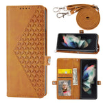 Custodia portafoglio in pelle con chiusura magnetica Samsung