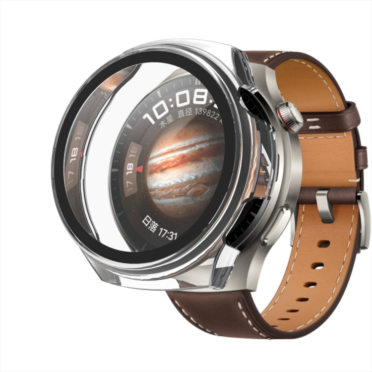 Custodia protettiva per orologio integrata con pellicola temperata + PC, For Huawei Watch 4 Pro, For Huawei Watch 4